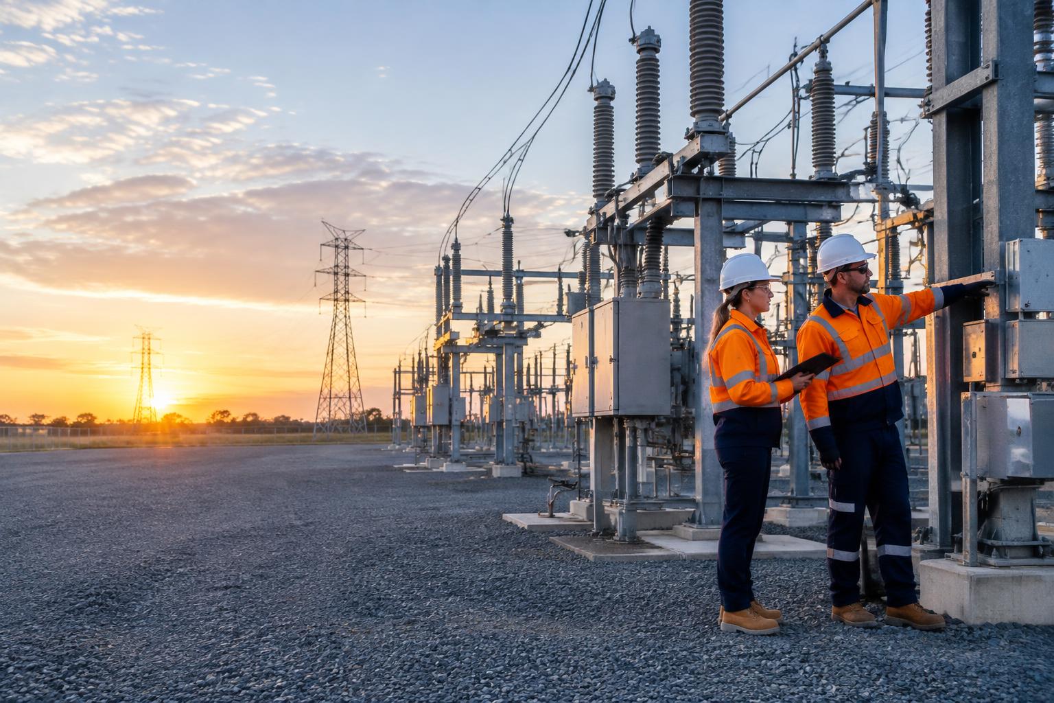 People at work in energy & utilities